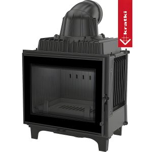 Μοντέρνο ενεργειακό τζάκι Kratki Franek 10 PF 10kW ίσιο ανοιγόμενο