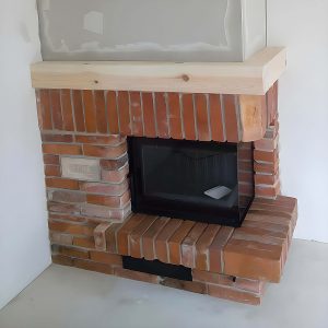 Μοντέρνο σαλόνι με ενεργειακό δεξί γωνιακό τζάκι Kratki Maja P BS Deco