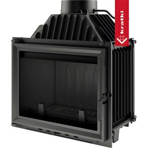 Μαντεμένιο ενεργειακό τζάκι Kratki Maja PF 8kW ίσιο ανοιγόμενο