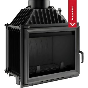 Ίσιο ενεργειακό τζάκι Kratki Maja PF 8kW ανοιγόμενο