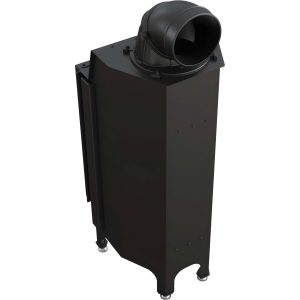 Kratki Nadia 9 Ενεργειακό Τζάκι Ξύλου Αερόθερμο 9kW Ίσιο με Ανοιγόμενη Πόρτα