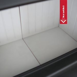 Kratki Nadia 9 Ενεργειακό Τζάκι Ξύλου Αερόθερμο 9kW Ίσιο με Ανοιγόμενη Πόρτα