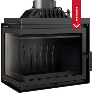 Ενεργειακό τζάκι Kratki Simple Μ S L BS 8kW αριστερή γωνία