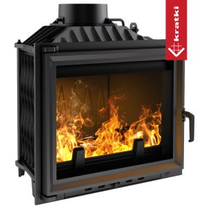 Ενεργειακό τζάκι ξύλου Kratki Antek PF υψηλής απόδοσης με κεραμικό τζάμι