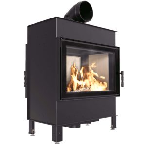 Ενεργειακό Τζάκι Ξύλου Kratki Lucy 14 T 14 kW Διαμπερές Room Divider