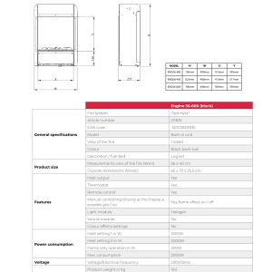 Dimplex Engine 56-600