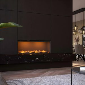 Faber e-Slim 1200 - 450 I - Ηλεκτρικό τζάκι ατμού με πανοραμική θέαση φλόγας