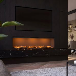 Faber e-Slim 1700 - 450 I - Ηλεκτρικό τζάκι ατμού με πανοραμική θέαση φλόγας