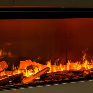 Faber e-Slim - Ηλεκτρικό τζάκι ατμού με πανοραμική θέαση φλόγας