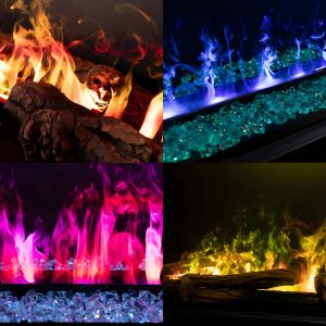 Faber e-Slim - Ηλεκτρικό τζάκι ατμού με πανοραμική θέαση φλόγας