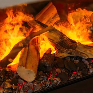 Faber e-Slim - Ηλεκτρικό τζάκι ατμού με πανοραμική θέαση φλόγας