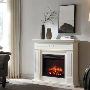 Balderia Leandros - Ηλεκτρικό τζάκι με διακόσμηση