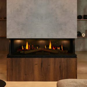 Dimplex Vista 130 III: Ηλεκτρικό τζάκι με ρεαλιστική φλόγα, προηγμένο σύστημα Opti-V, ηχητικά εφέ και εσωτερική θέρμανση για ιδανική ατμόσφαιρα και θέρμανση.