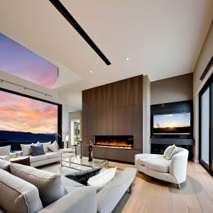 Τζάκι Ατμού Ηλεκτρικό Ένθετο 2.00m ElectricSun MISTique XXL 200