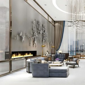 Τζάκι Ατμού Ηλεκτρικό Ένθετο 2.00m ElectricSun MISTique XXL 200