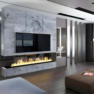 Τζάκι Ατμού Ηλεκτρικό Ένθετο 2.00m ElectricSun MISTique XXL 200