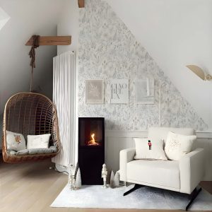 Αυτόματο Τζάκι Βιοαιθανόλης Επιδαπέδιο 3.5kW Ίσιο Εσωτερικού Χώρου Planika Scandi