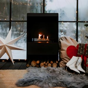 Αυτόματο Τζάκι Βιοαιθανόλης Επιδαπέδιο 2.5kW Ίσιο Εσωτερικού Χώρου Planika Senso Stove