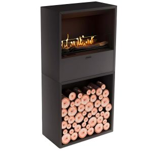 Αυτόματο Τζάκι Βιοαιθανόλης Επιδαπέδιο Επιτραπέζιο 4.1kW Ίσιο Εσωτερικού Χώρου Planika Cottage