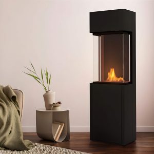 Planika Arcticon Αυτόματο Τζάκι Βιοαιθανόλης Επιδαπέδιο 3.5kW Τρίπλευρο Εσωτερικού Χώρου