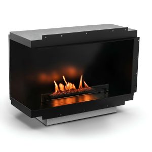 Planika Neo 500 Fireplace Αυτόματο Τζάκι Βιοαιθανόλης Ένθετο 4.1kW Ίσιο Τρίπλευρο Γωνιακό Εσωτερικού Χώρου για αμέτρητες ιδέες διακόσμησης σπιτιού