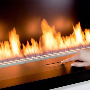 Planika Prime Fire Αυτόματος Καυστήρας Βιοαιθανόλης Ένθετος Εσωτερικού Χώρου για Ιδέες Διακόσμησης Σπιτιού