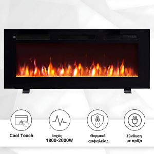 Ηλεκτρικά Τζάκια με Πολλές Λειτουργίες και Θέρμανση