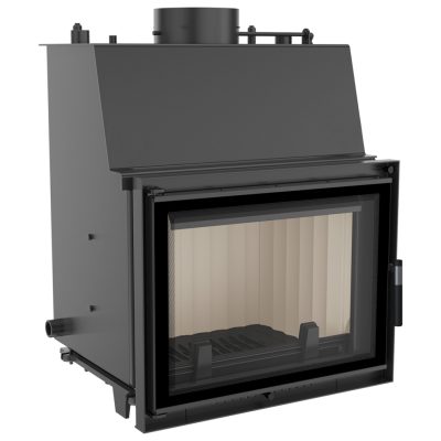 Kratki Zuzia PW 15 W Deco Ενεργειακό Τζάκι Ξύλου Καλοριφέρ 12kW Ίσιο με Ανοιγόμενη Πόρτα Κλειστού Δοχείου