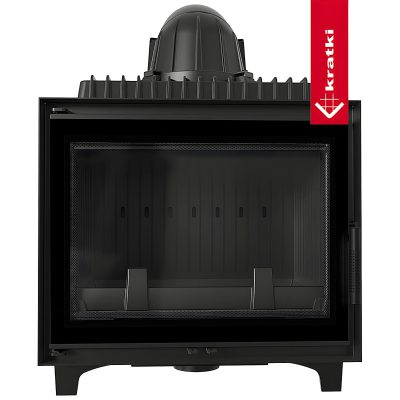 Ίσιο ενεργειακό τζάκι Α+ Kratki Franek 12 Deco 12kW ανοιγόμενο